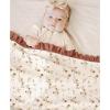 imageKonssy Flounce Muslin Baby Blankets Cotton Crib Blanket for Baby Infant Toddler Super Soft and Lightweight Nursery Blankets 40quotx36quot Petal DreamPosy