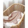imageKonssy Flounce Muslin Baby Blankets Cotton Crib Blanket for Baby Infant Toddler Super Soft and Lightweight Nursery Blankets 40quotx36quot Petal DreamPetal Dream
