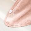 imageKonssy Muslin Baby Blankets for Girls Boys 100 Cotton Crib Blanket for Baby Infant Toddler Super Soft and Lightweight Nursery Blankets 40quotx36quotRabbitPink