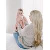 imageKonssy Muslin Baby Blankets for Girls Boys 100 Cotton Crib Blanket for Baby Infant Toddler Super Soft and Lightweight Nursery Blankets 40quotx36quotRabbitPink