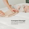 imageKonssy Faux Leather Baby Changing Mat Waterproof Wipeable ampamp Portable Diaper Changing Pad for Travel or Home Fits Perfectly in Diaper Bag 30 x 17 inches Fog GreenBeigeFog Green  Beige