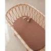 imageKonssy 2 Pack Muslin Bassinet Sheets for Baby Boy 100 Cotton Soft Breathable Bassinet Mattress Sheets Fit for Hourglass Oval Cradle Rectangle Mattress NavyCreamChestnut  Posy