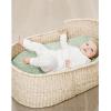 imageKonssy 2 Pack Muslin Bassinet Sheets for Baby Boy 100 Cotton Soft Breathable Bassinet Mattress Sheets Fit for Hourglass Oval Cradle Rectangle Mattress NavyCreamDino Jungle sage Dino
