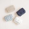 imageKonssy 2 Pack Muslin Bassinet Sheets for Baby Boy 100 Cotton Soft Breathable Bassinet Mattress Sheets Fit for Hourglass Oval Cradle Rectangle Mattress NavyCreamNavy cream