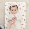 imageKonssy 2 Pack Muslin Changing Pad Covers for Boys Ultra Soft ampamp Breathable Cotton Baby Diaper Changing Table Covers Neutral Nursery Diaper Changing Pad Sheets StarBlueDino Jungle  Sage Dino