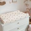 imageKonssy 2 Pack Muslin Changing Pad Covers for Boys Ultra Soft ampamp Breathable Cotton Baby Diaper Changing Table Covers Neutral Nursery Diaper Changing Pad Sheets StarBlueDino Jungle  Sage Dino