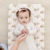 imageKonssy 2 Pack Muslin Changing Pad Covers for Boys Ultra Soft ampamp Breathable Cotton Baby Diaper Changing Table Covers Neutral Nursery Diaper Changing Pad Sheets StarBlueWoodland  Sage