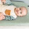 imageKonssy 2 Pack Muslin Changing Pad Covers for Boys Ultra Soft ampamp Breathable Cotton Baby Diaper Changing Table Covers Neutral Nursery Diaper Changing Pad Sheets StarBlueDino Jungle  Sage Dino