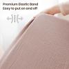 imageKonssy Muslin Crib Sheets for Boys Soft Cotton Neutral Baby Sheets for Standard Crib Mattress 2 Pack 52quotx28quot Dreamfield SkyBaby Blue PlaidSoft Blooms  Taupe