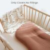 image:imageKonssy Muslin Baby Lounger Cover 2 Pack 100 Cotton Newborn Lounger Cover Soft and Breathable Lounger Cover for Boys Girls Covers Only PlanetNavyChestnut  Posy