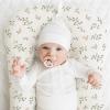 image:imageKonssy Muslin Baby Lounger Cover 2 Pack 100 Cotton Newborn Lounger Cover Soft and Breathable Lounger Cover for Boys Girls Covers Only PlanetNavyRabbit  Fog Green