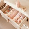 image:imageKonssy Baby Girl Newborn Receiving Blanket with Matching Headband and Beanie Set Baby Swaddle Nursery Swaddle WrapVintage Petals