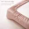 image:imageKonssy Waterproof Changing Pad Covers 2 Pack Soft Fabric Wipeable Diaper Table Sheets for Baby Girls Boys Boho Nursery Gift Set Fits Standard 16x32 Rosy CheckBlossom