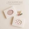 image:imageKonssy Waterproof Changing Pad Covers 2 Pack Soft Fabric Wipeable Diaper Table Sheets for Baby Girls Boys Boho Nursery Gift Set Fits Standard 16x32 Rosy CheckRosy Check